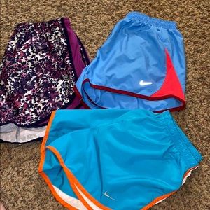 Bundle of NIKE Dri-fit workout shorts